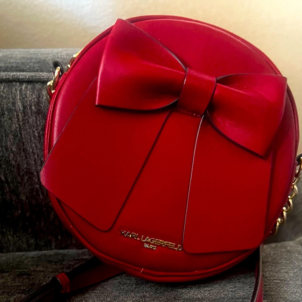 Karl Lagerfeld Bow Purse